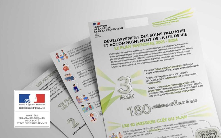 Le plan national développement des soins palliatifs et accompagnement de la fin de vie 2021-2024